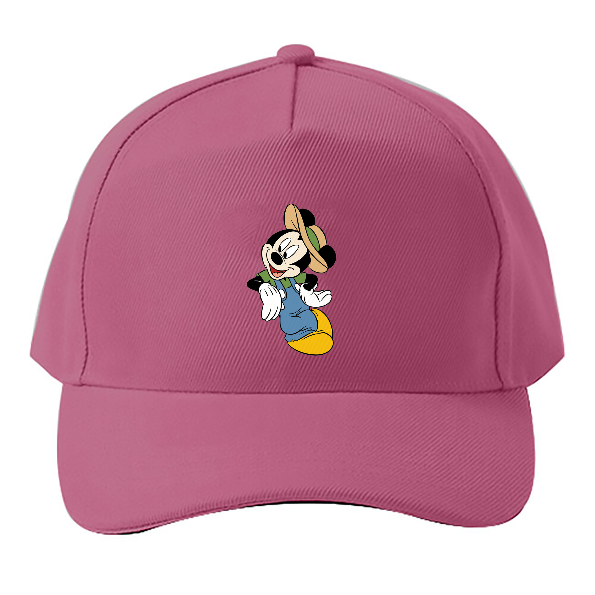 （画像用） ミッキーマウス Mickey Mouse ベースボールキャップ 綿100％ 男女兼用 帽子 スポーツ